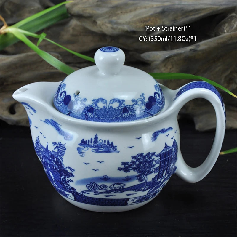 Porcelain Tea Cup Pot Set