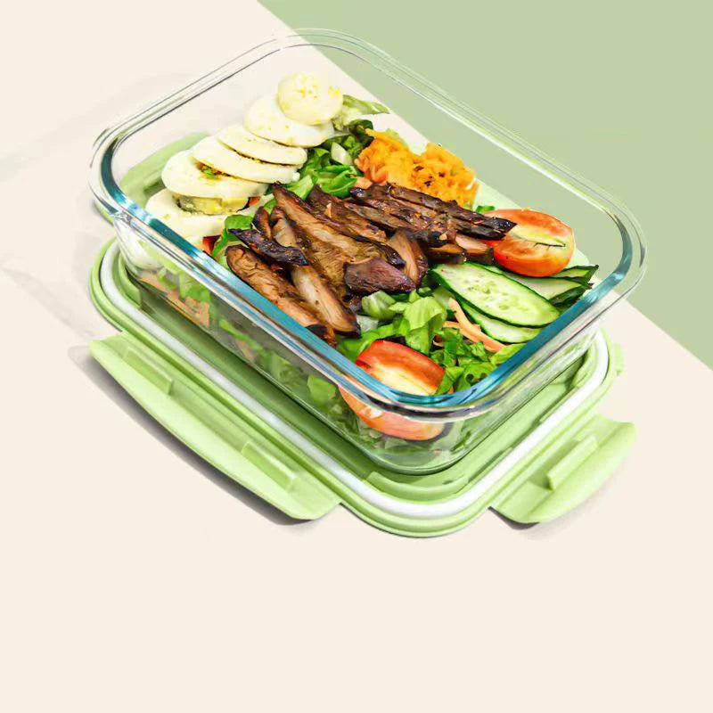 New style Lunch Box Glass 1050ml