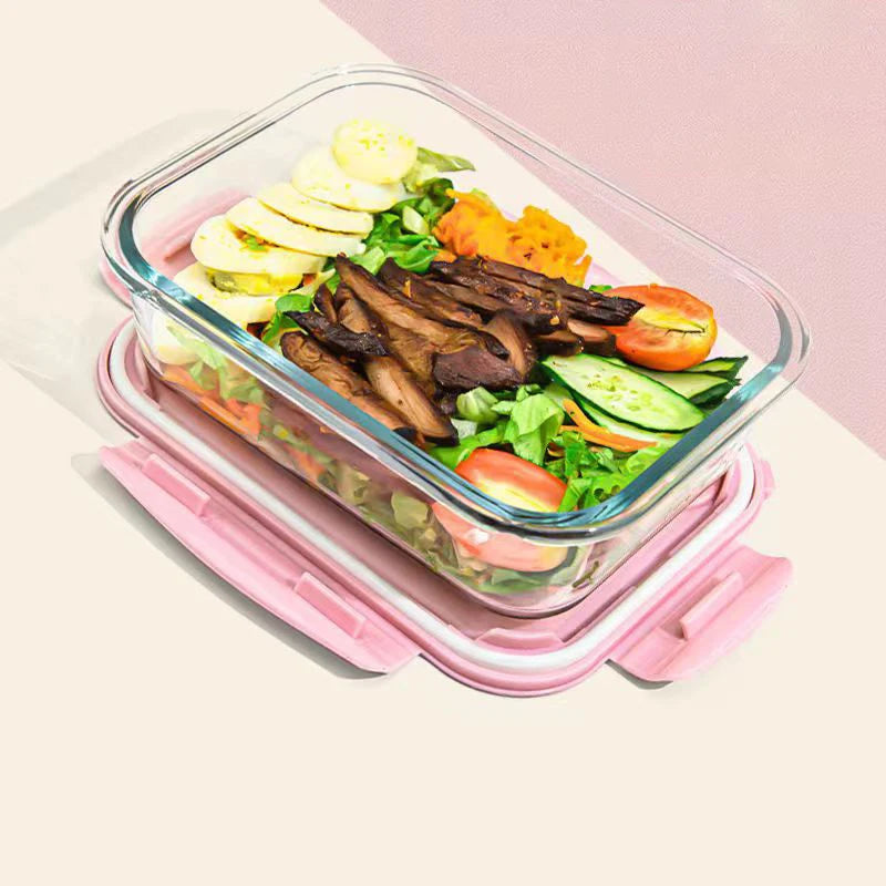 New style Lunch Box Glass 1050ml