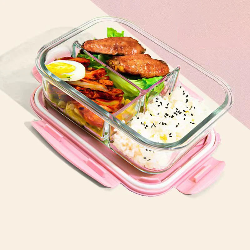 New style Lunch Box Glass 1050ml