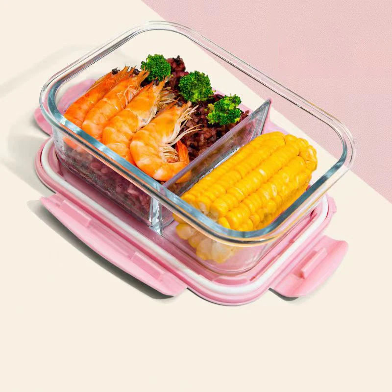 New style Lunch Box Glass 1050ml