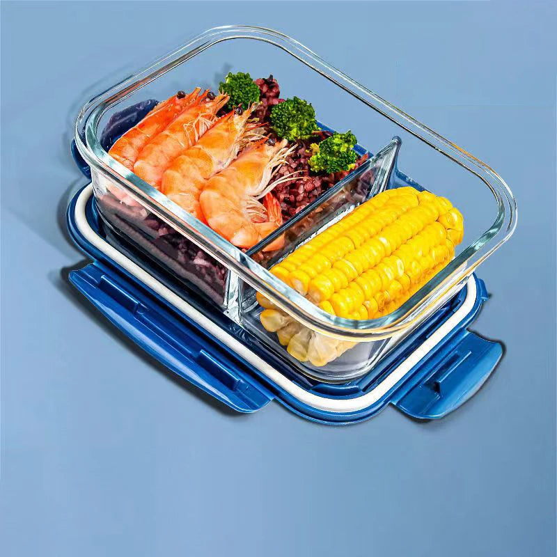 New style Lunch Box Glass 1050ml