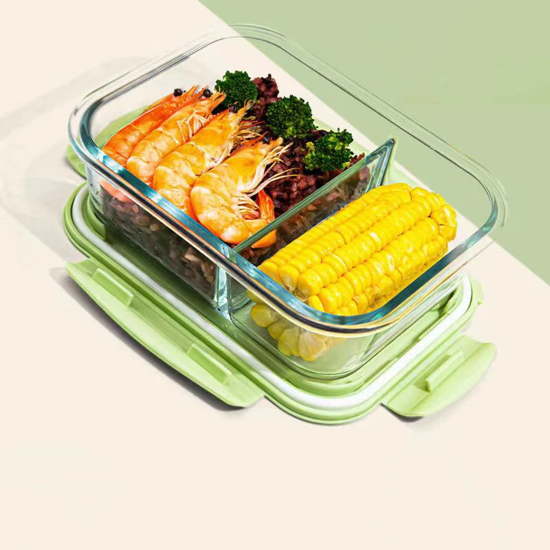 New style Lunch Box Glass 1050ml